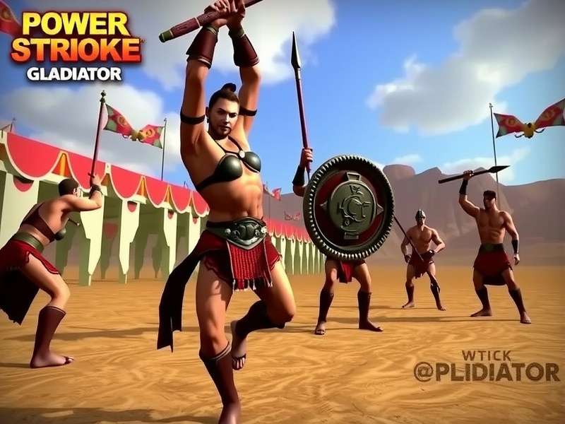 Power Stroke Gladiator Game Screenshot